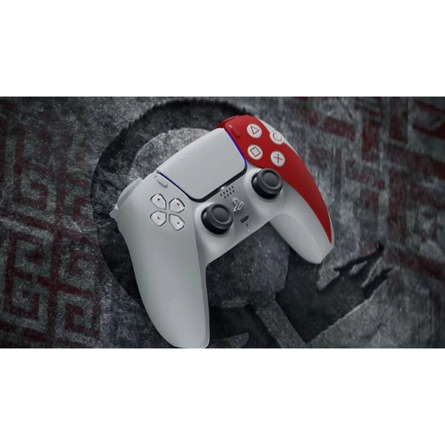 DualSense Wireless Controller - White/Red PS5