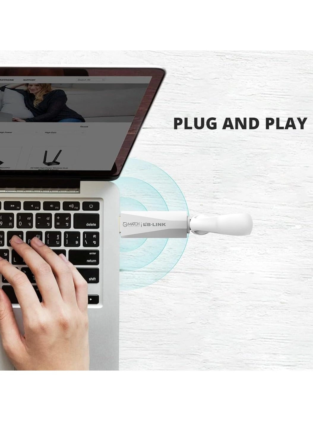 WDN650A - Dual Band USB Wireless