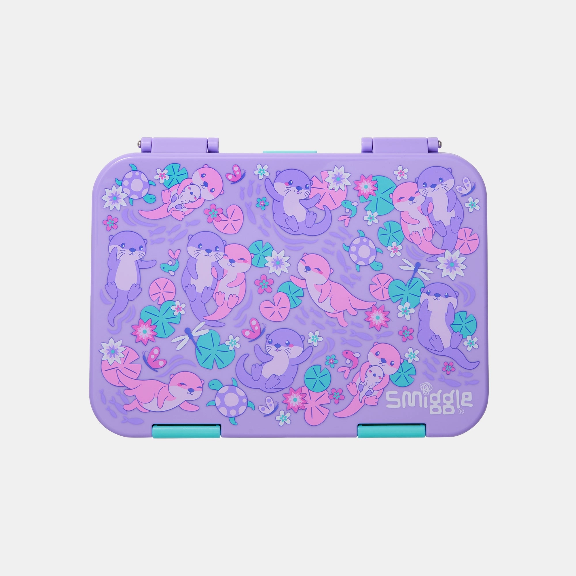 Smiggle Medium Bento Lunchbox - Out & About 758 Ml