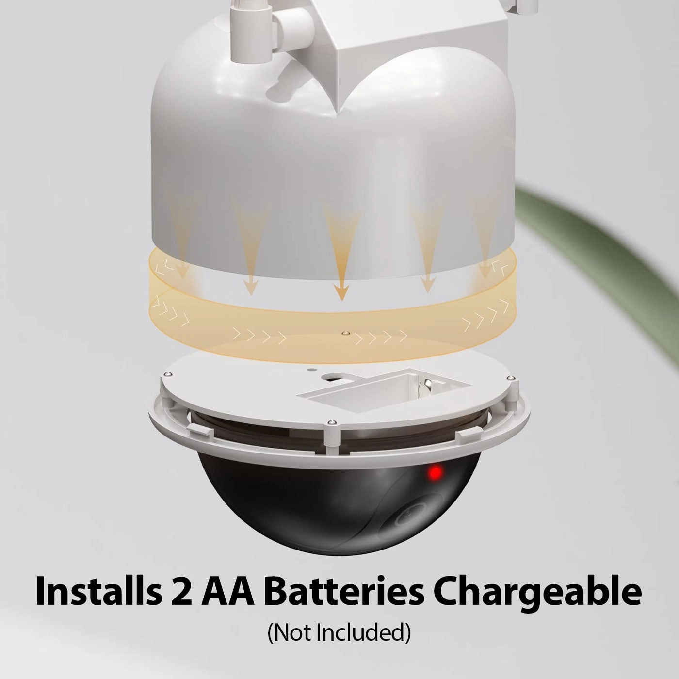 Fake Security Camera - Indoor/Outdoor