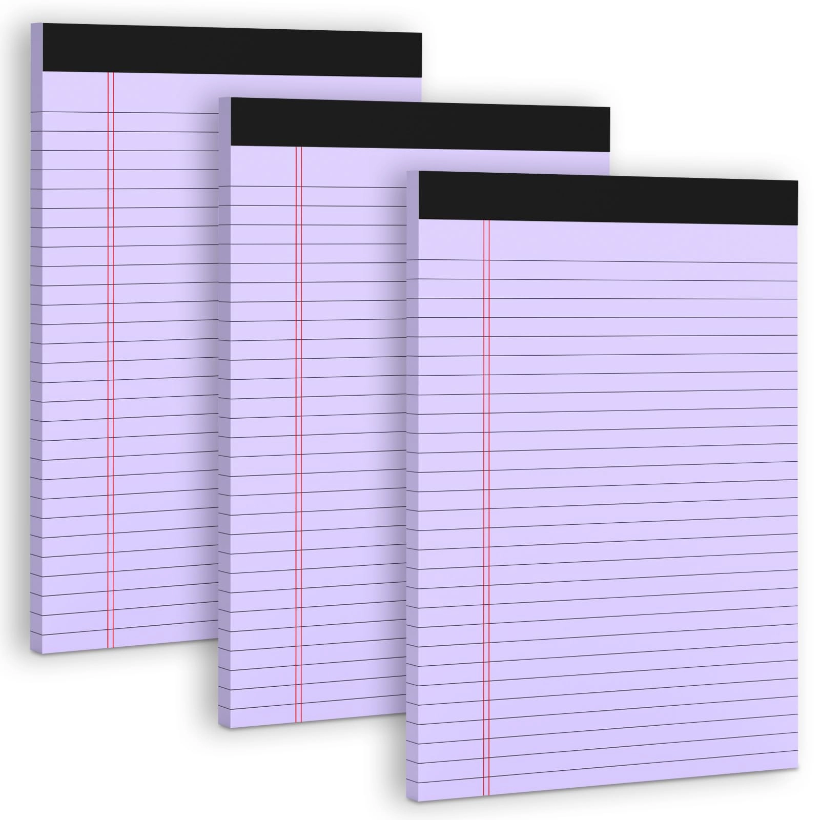 roneky Legal Pad 8.5 x 11 Softcover - Lined 30 Sheets