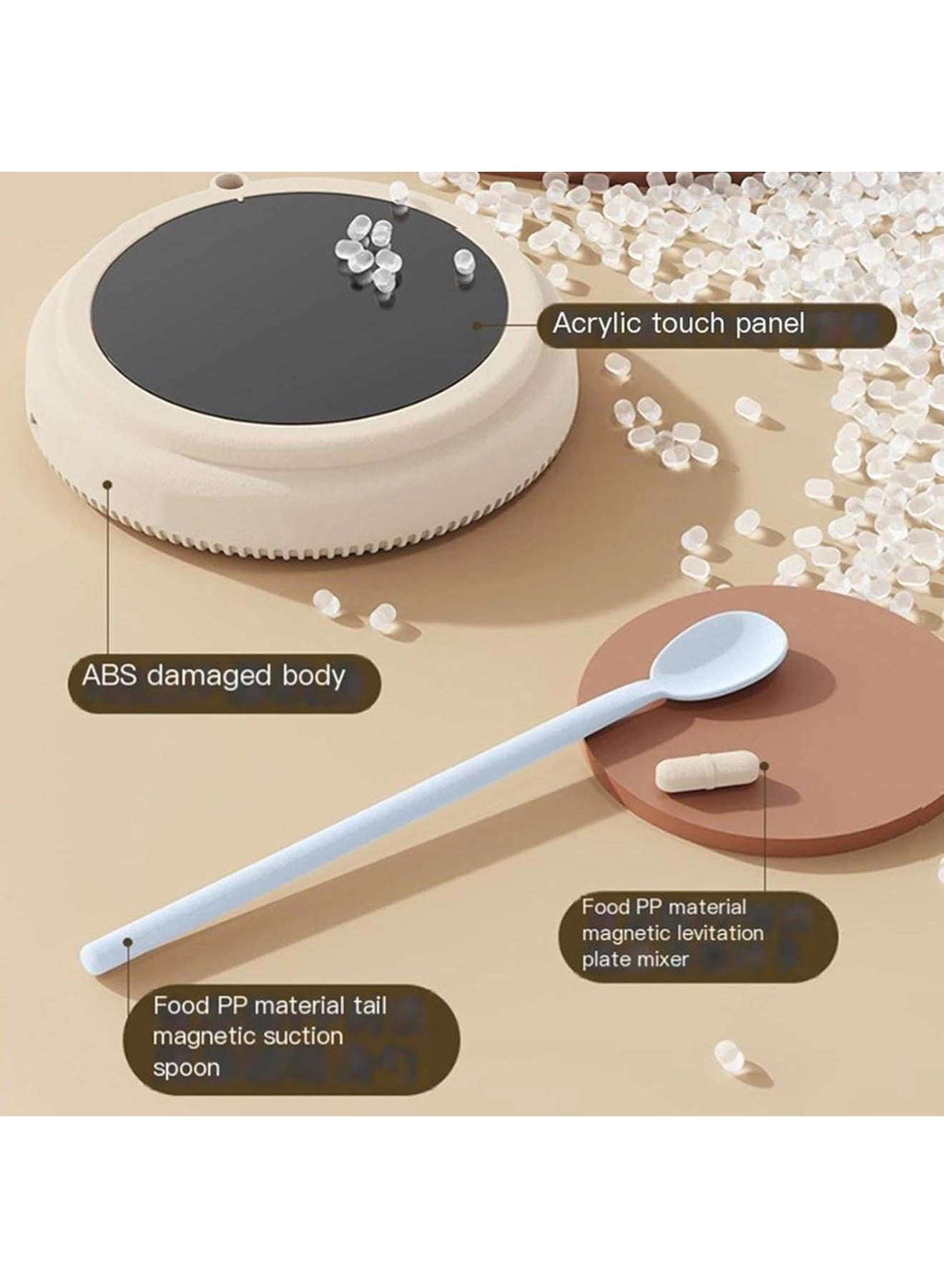 Magnetic Stirrer Mixer - Automatic Stir Plate Adjustable Speed
