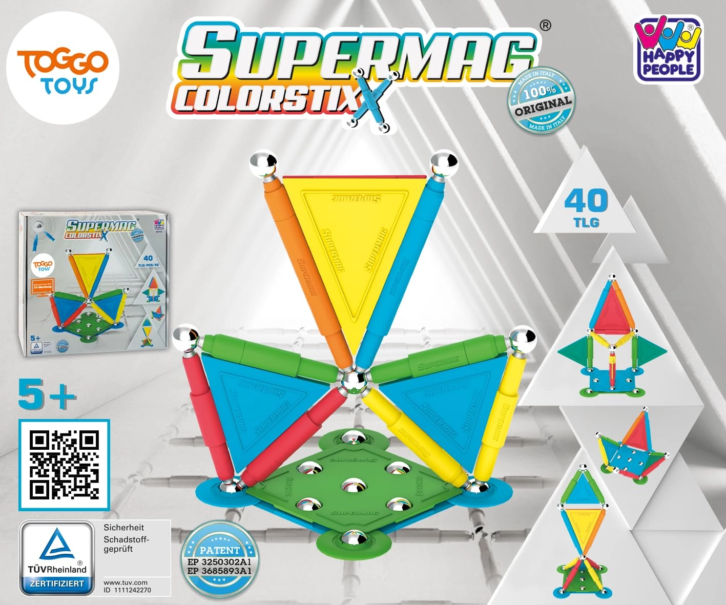 Happy People Supermag Colorstix - 40 pcs