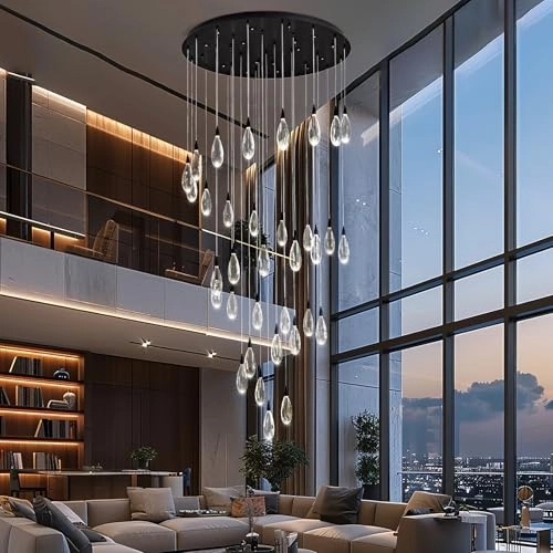 Raindrop Chandelier - 189"(480cm)