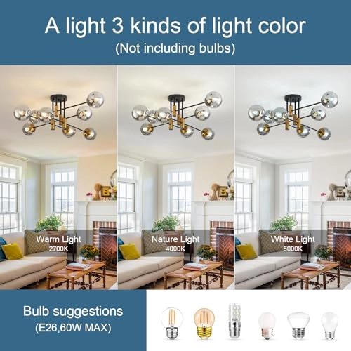 Sputnik Ceiling Light