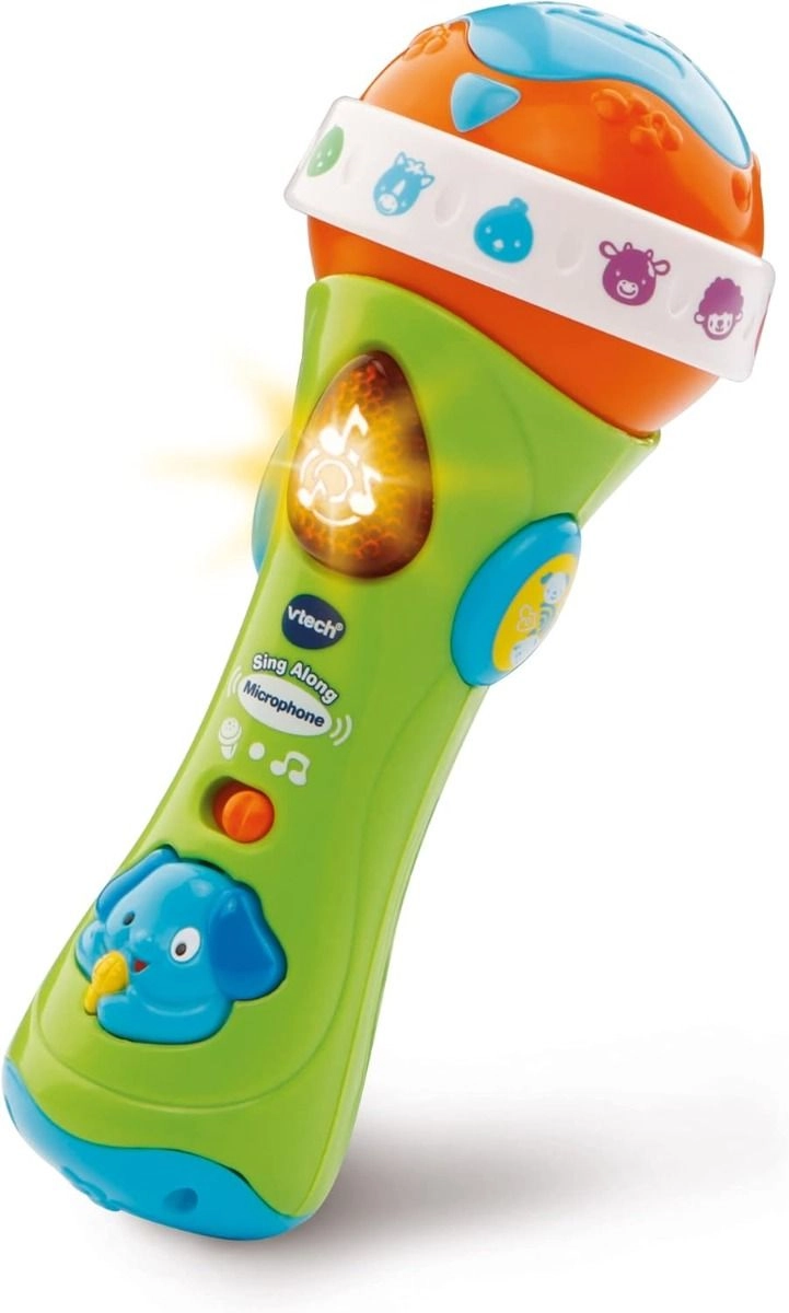 Singing Sounds Microphone - 15 Built-in Sing-Along Songs Suitable for 2 to 6 years