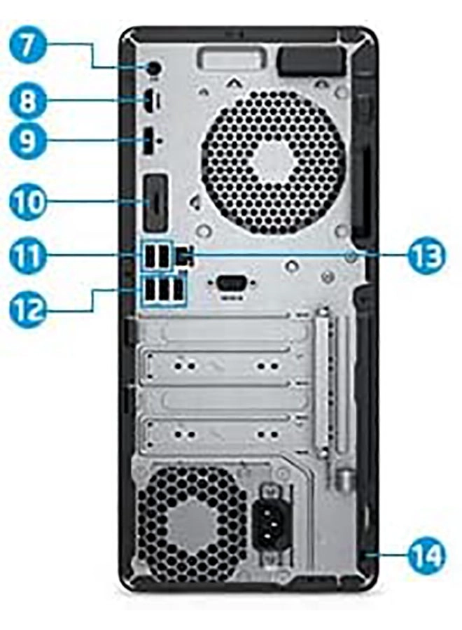 ProDesk 400 G7 MT - 16 GB 512 GB Core i7-10700