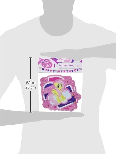 My Little Pony Rainbow Letter Banner - 1Ct Birthday