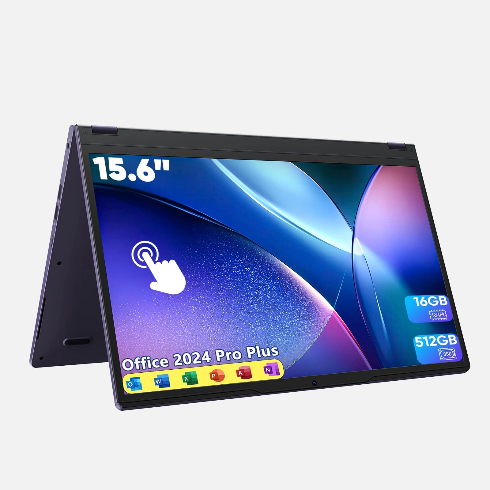 BWPED B5 - 15.6'' 512GB 16GB Celeron N4000