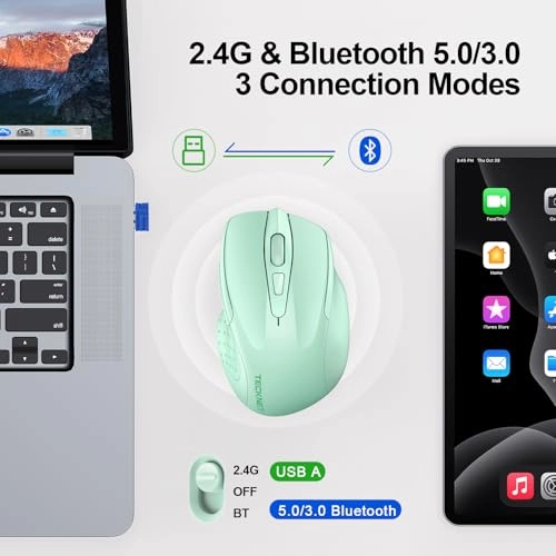 Wireless Mouse - Bluetooth USB A