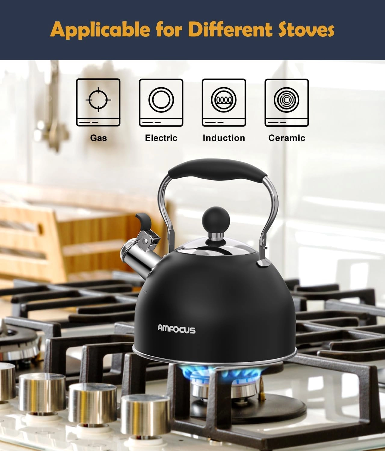 Tea Kettle - 2 Quarts