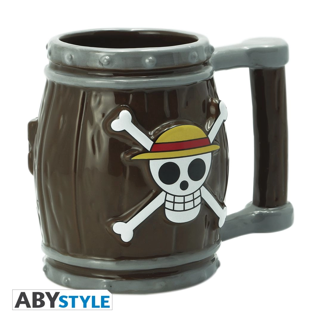 One Piece Barrel 3D Shaped Mug - 350 ml