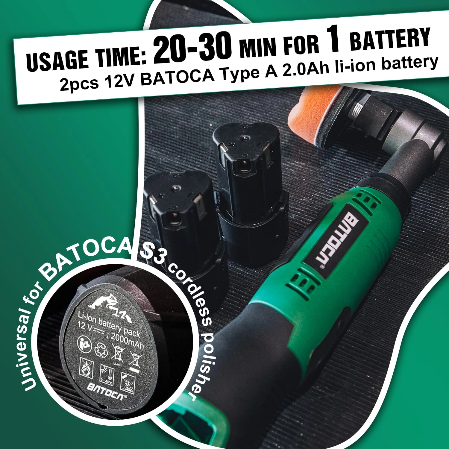 S6 - 2x2.0Ah 5000 RPM