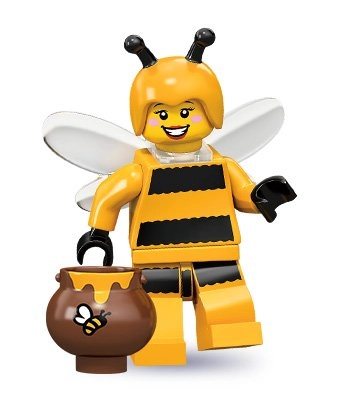 LEGO (Open Box) Series 10 Bumblebee Girl (71001)