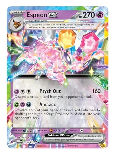 Pokemon Espeon ex 034/131