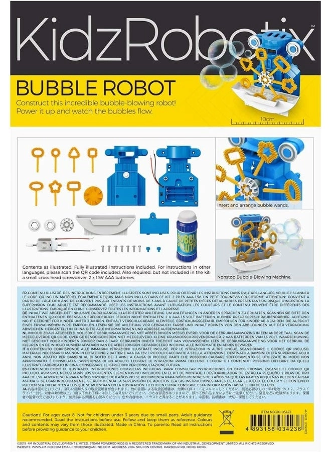 KidzLabs Bubble Robot Kit Robotics - 8 years+