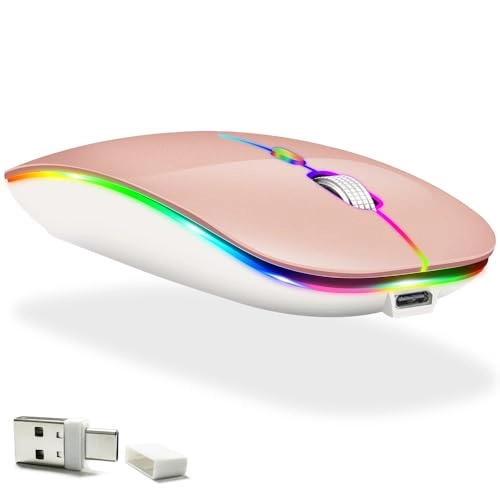 LED Rechargeable Mouse - Bluetooth