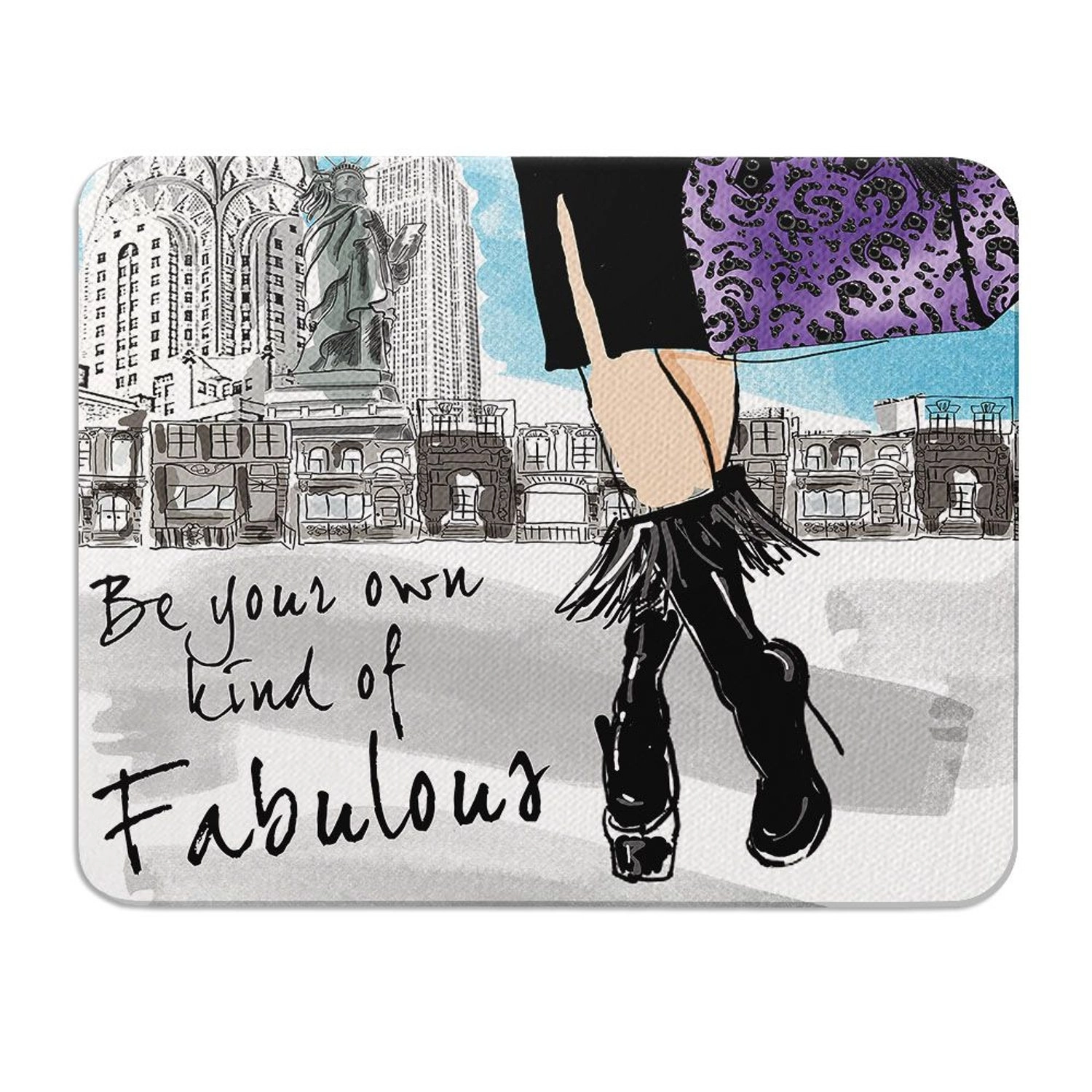 Wackylicious 95507 Neoprene Mouse Pad - 22x18 cm