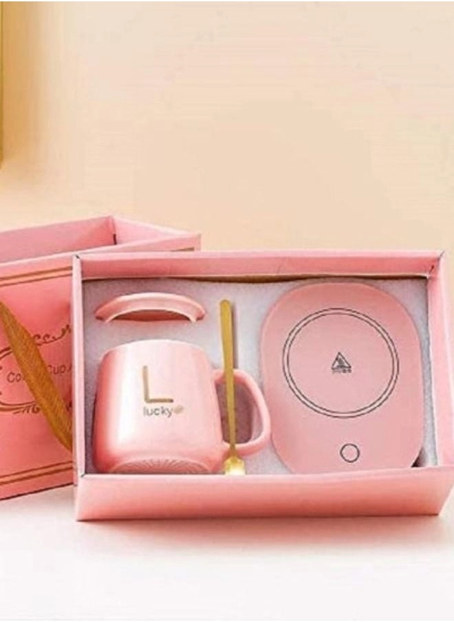 Coffee Cup Warmer Heater Set