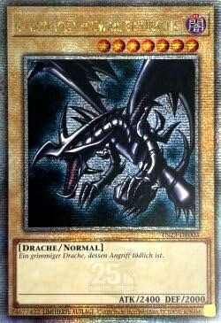 MZTCG Anime Red-Eyed Black Dragon TN23-DE003 - German