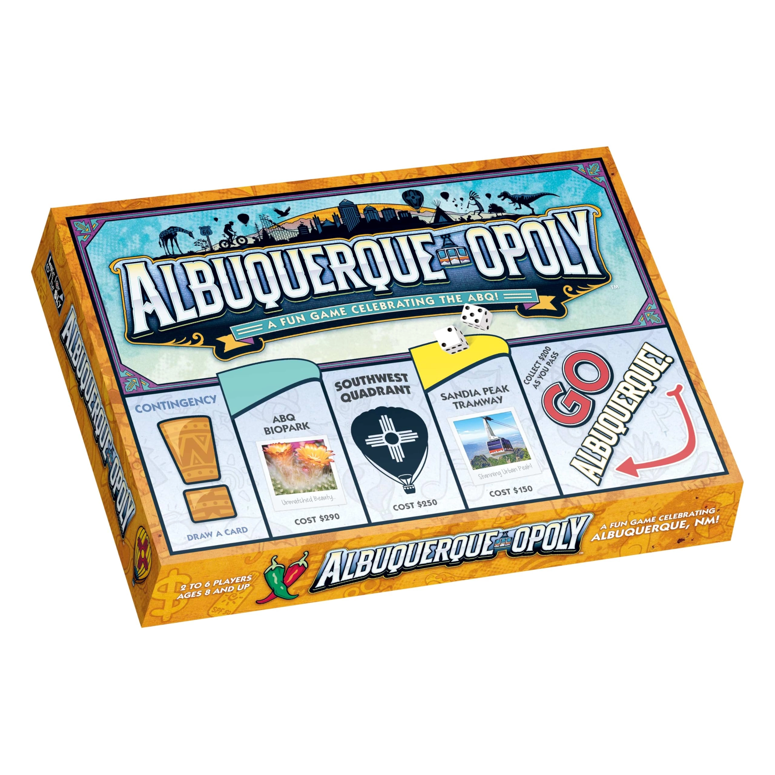 Late for the Sky Albuquerque-Opoly: Standard Edition - Card Game