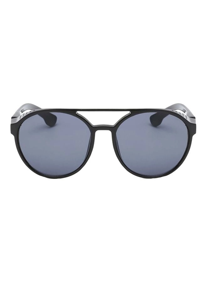 Round Sunglasses - 55 mm Grey