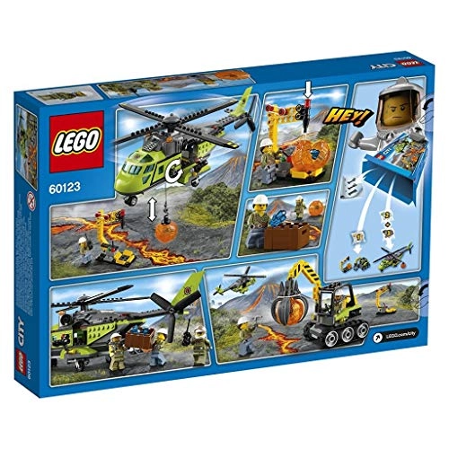 City Volcano Supply Helicopter (60123)