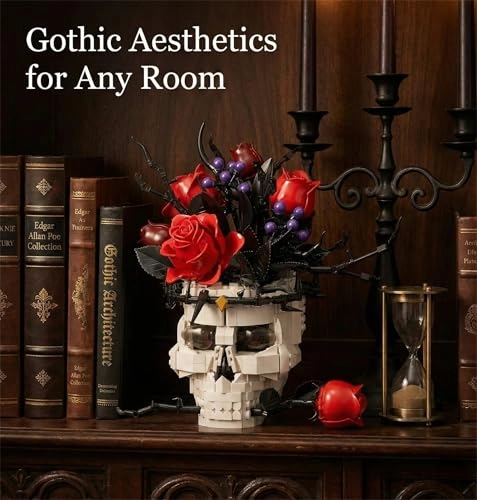 Gothic Skull (11040) - Skull Home Decor