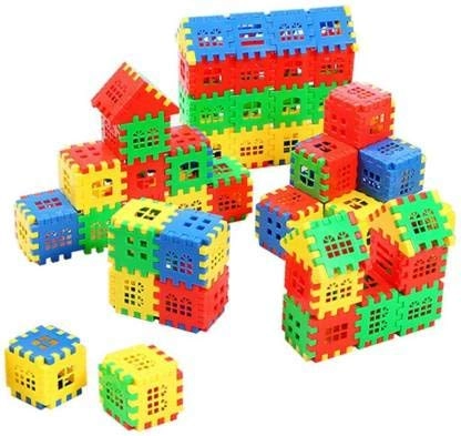 Happy Home Building Blocks - 72 pcs