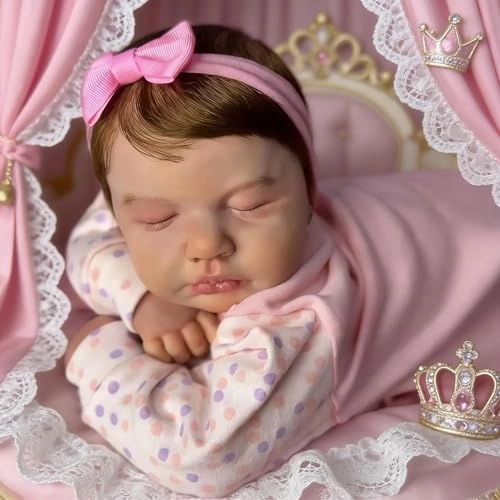 Loulou Reborn Baby Doll - 20 inch Full Body Vinyl Girl Ages 3+