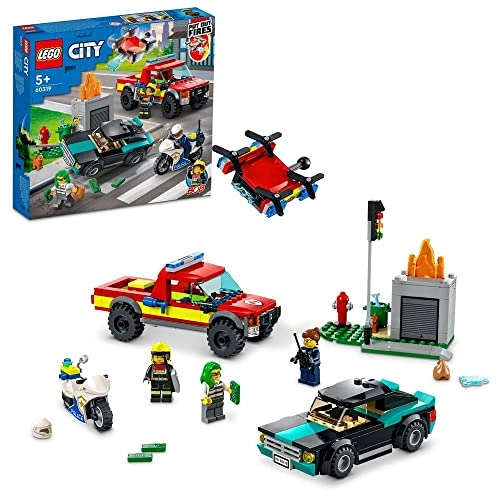 City Fire Rescue & Police Chase (60319)