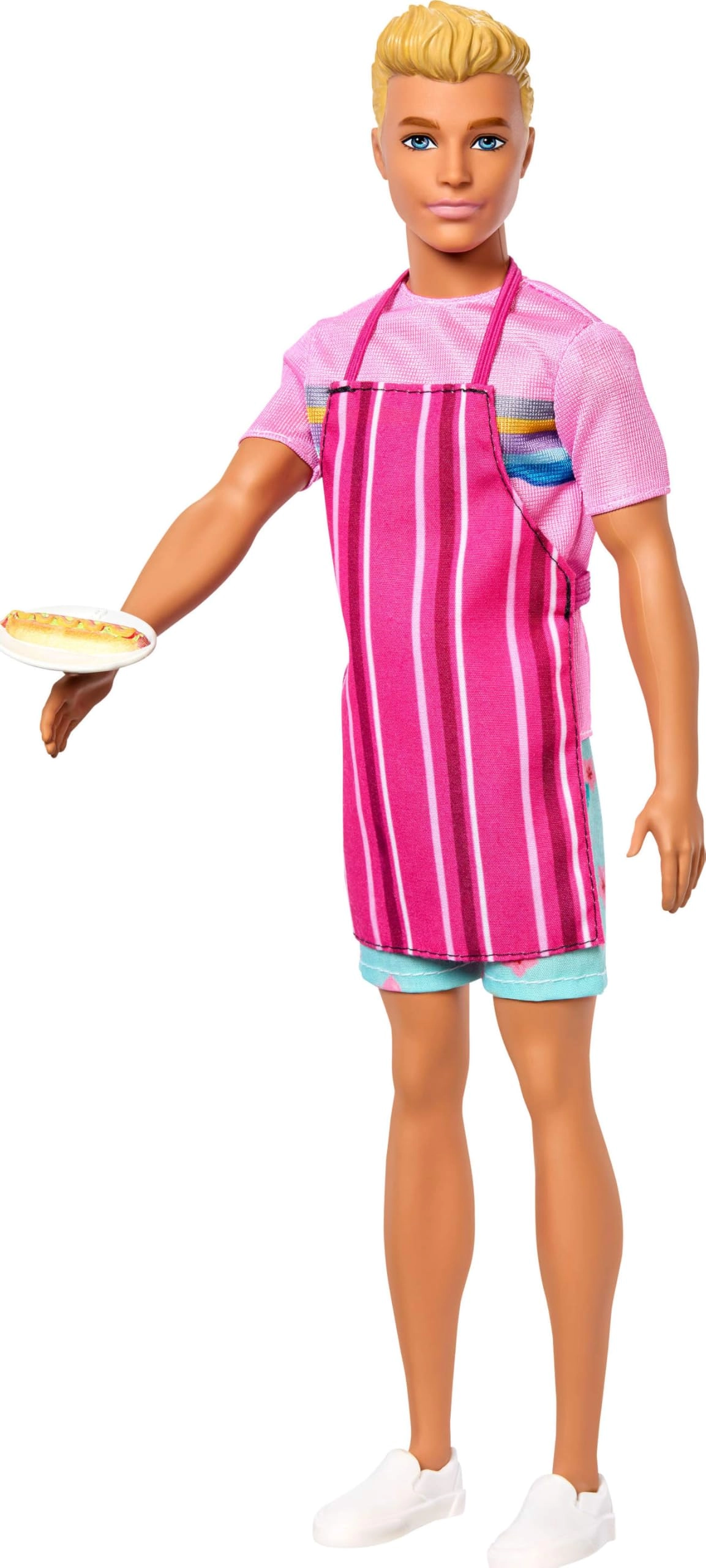 Barbie Ken Doll - Mysteries: Beach Detectives Removeable Signature Outfit Ages 3+