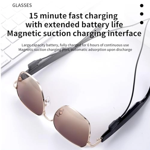 AI Smart Glasses - Bluetooth 5.4 150+ Languages