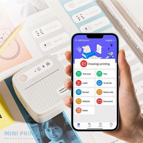 Mini Printer - Inkless Thermal