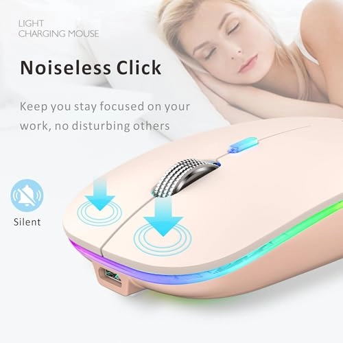 Tri-Mode Rechargeable Mouse - Wireless