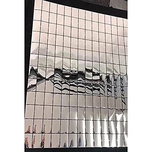 Silver Square Foil Curtains - 1 Pc Birthday Wedding Event/Party