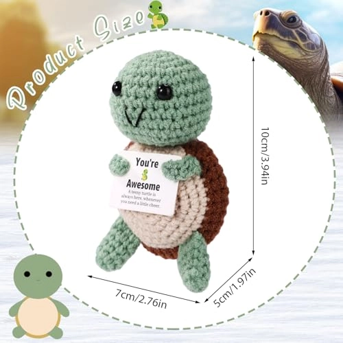 Turtle Positive 10 cm Crochet