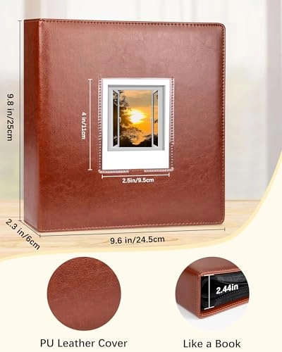 Photo Album for Polaroid i-Type/600 - 192 Pockets - 3.5x4.25"