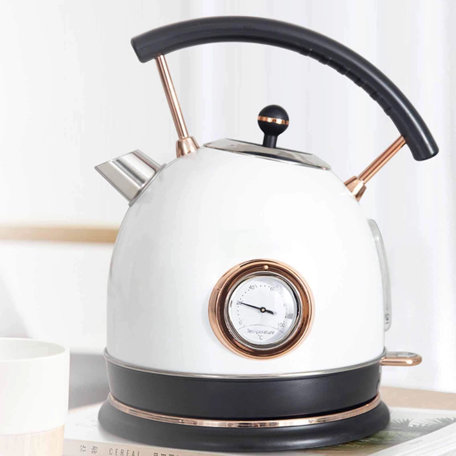 QJJML Smart Temperature Control Electric Kettle