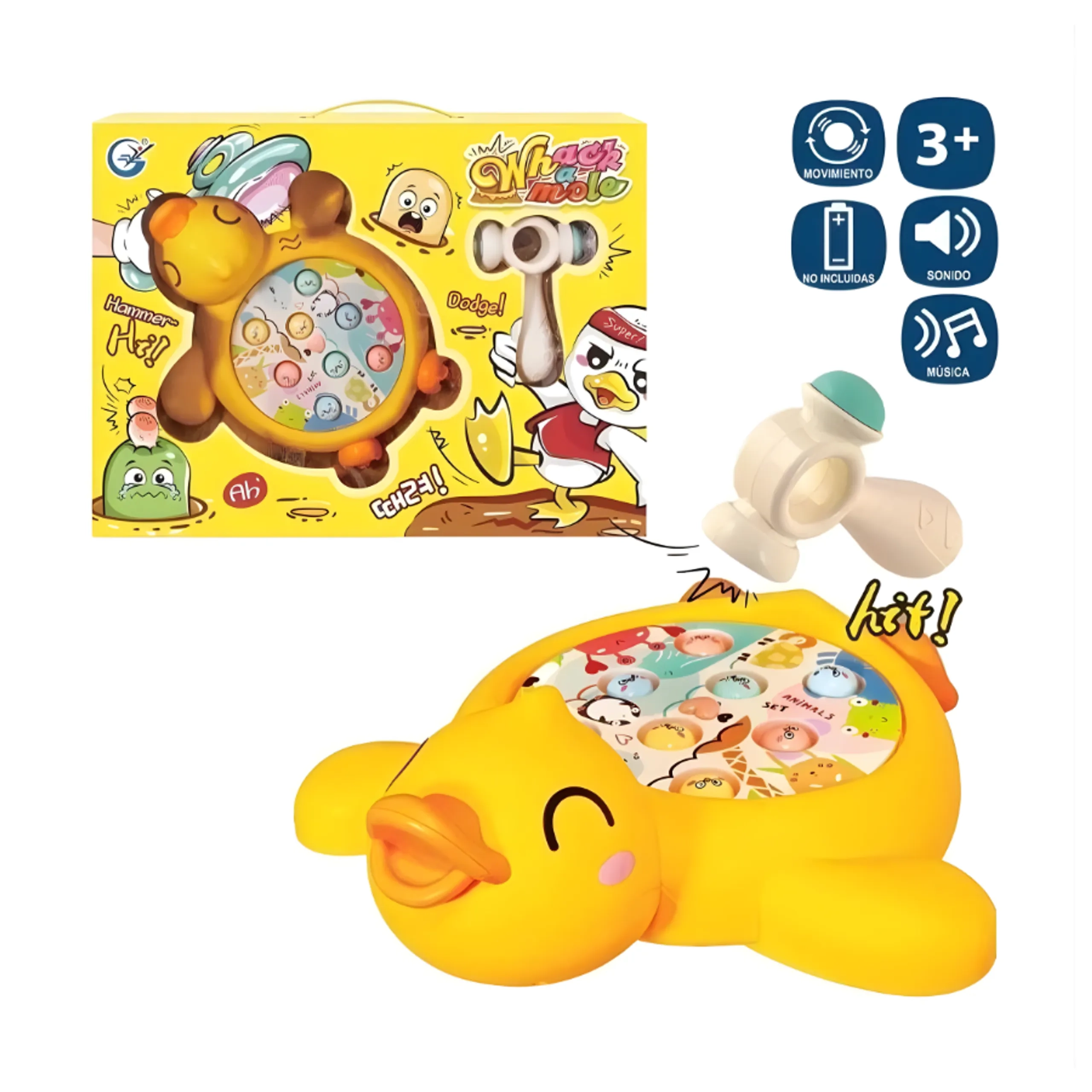 Stem Duck Whack A Mole - 3 years+