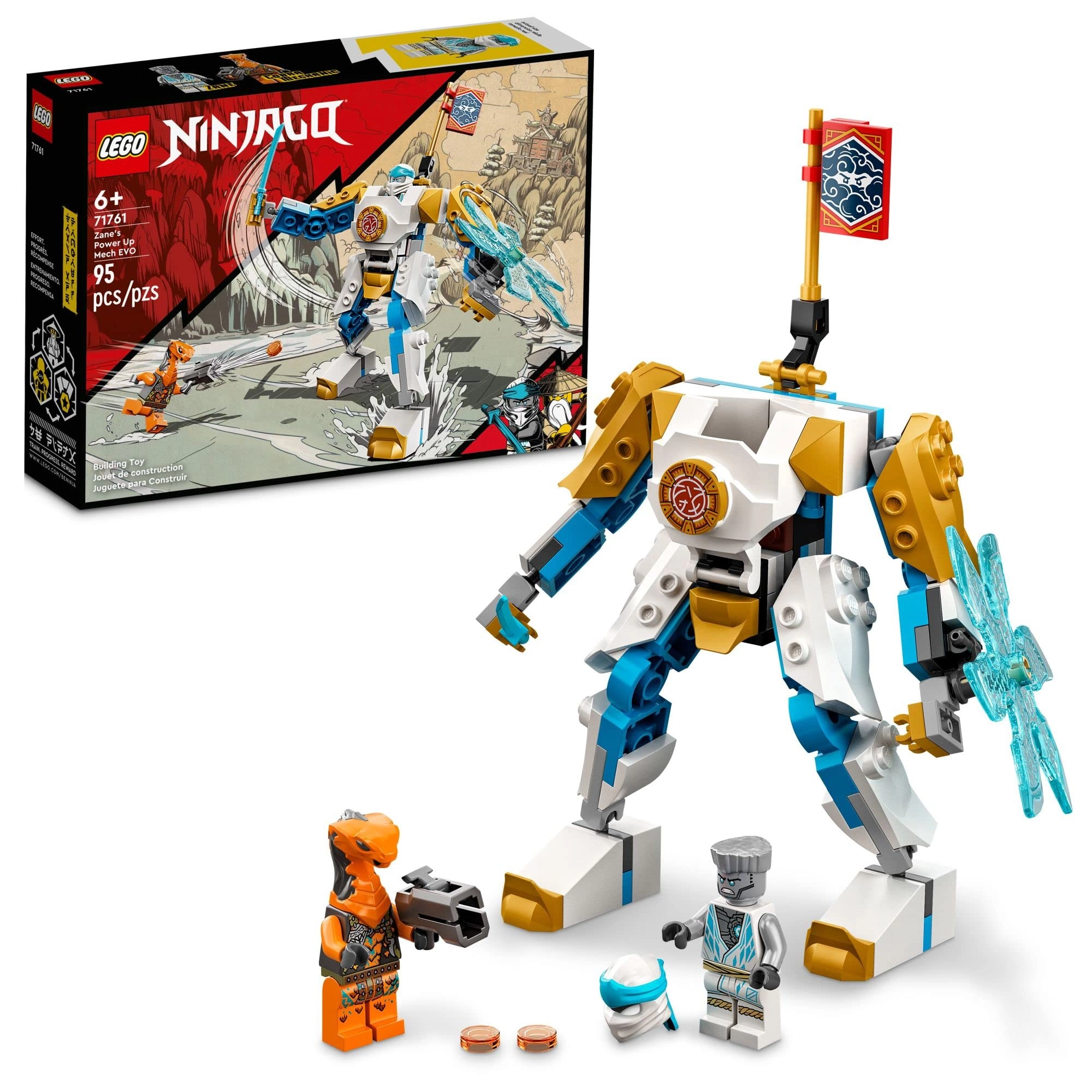 LEGO NINJAGO Zane’s Power Up Mech EVO (71761)