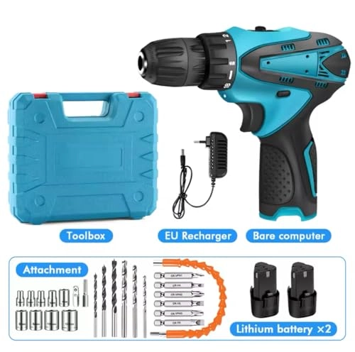 Cordless Drill Driver - Brushless Motor 2 Batteries