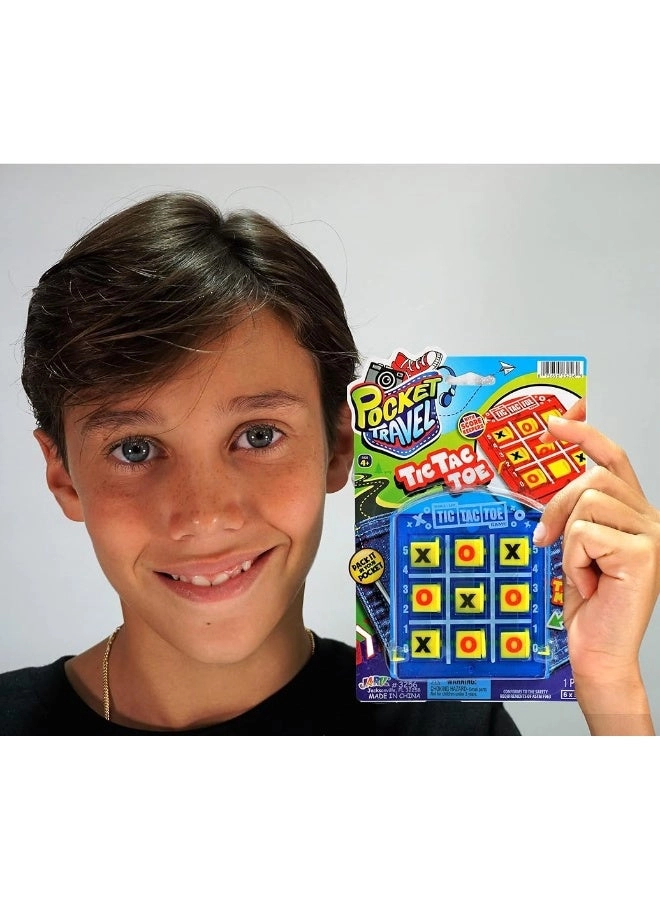 Portable Tic Tac Toe - 1 Pack Mini Travel