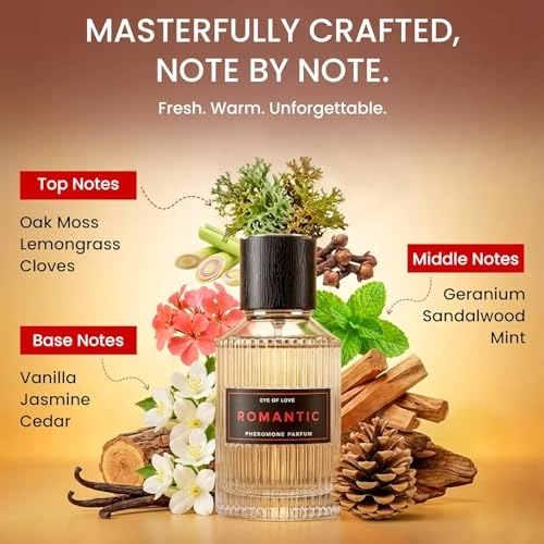 Romantic Deluxe Pheromone Cologne - 1.67 Fluid Ounces