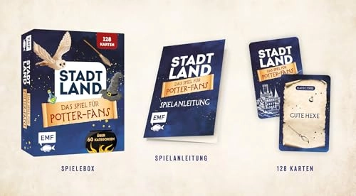City, Country... The Unofficial Game for Harry Potter Fans - Card Game (German)