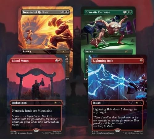 Magic TCG Secret Lair x Avatar: The Last Airbender | Everything Changed - Non-Foil Edition