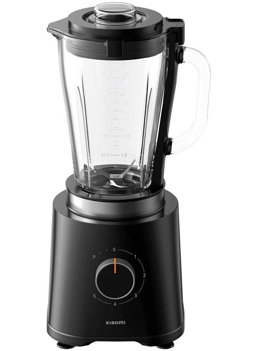 Xiaomi MLLJ001CM-1A - 6 stainless steel blades 5 speeds with pulse Glass Jar