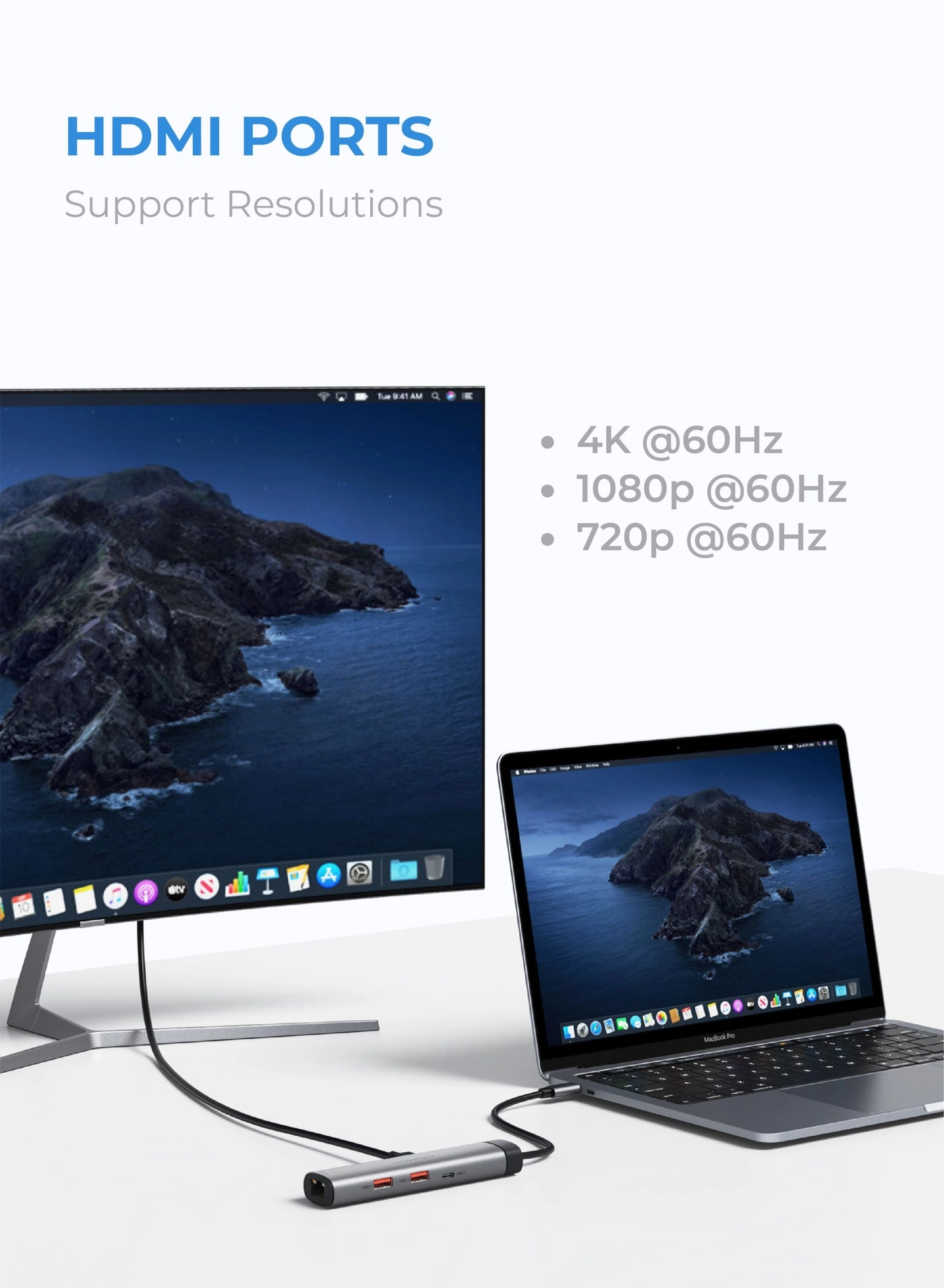 C6 - 6-in-1 USB-C Hub 4K HDMI