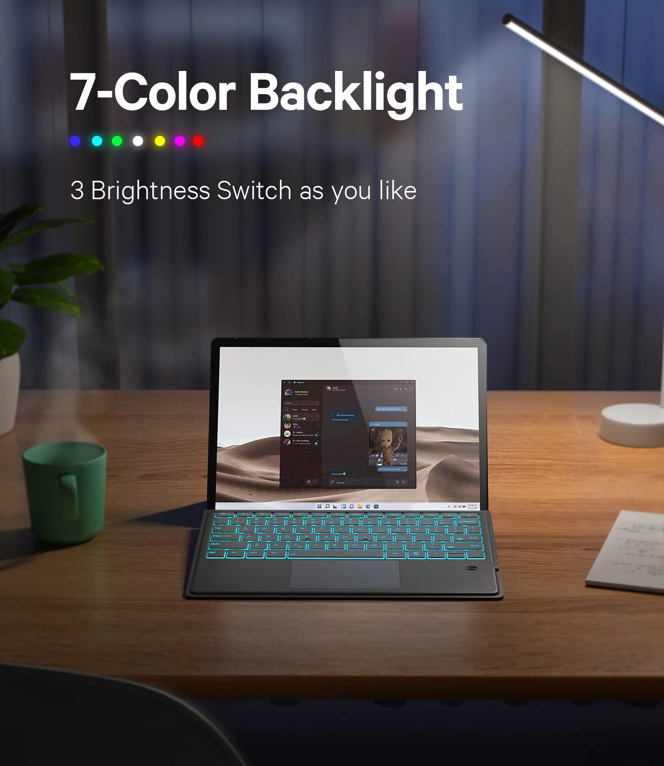 Surface Pro Keyboard Bluetooth 5.1