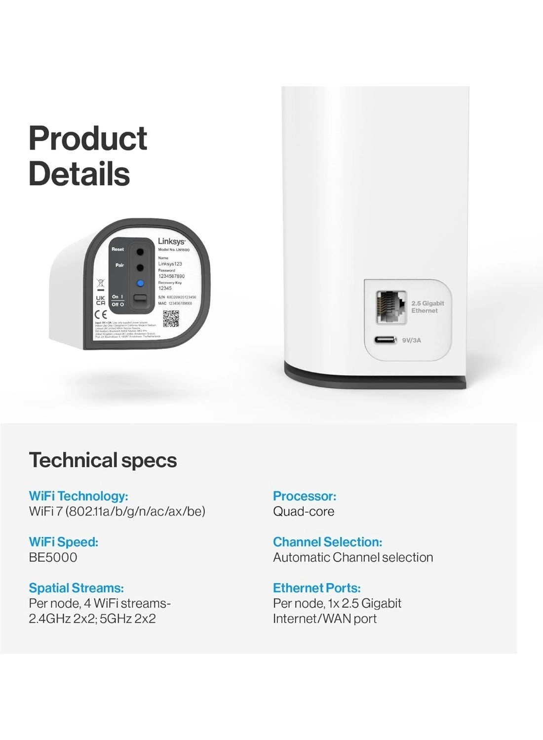 Velop Micro 7 - WiFi 7 3-pack